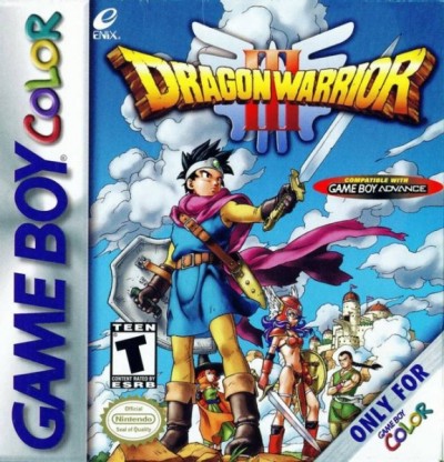 Dragon Warrior III (import USA) en boîte - Game Boy