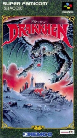 Drakkhen (import japonais) en boîte - Super Nintendo