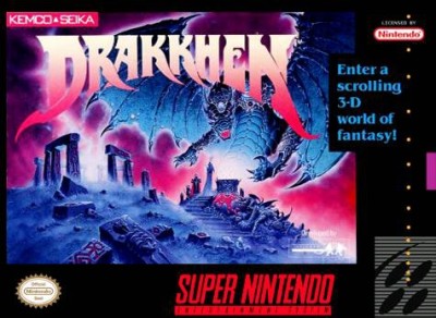 Drakkhen (import USA) en boîte - Super Nintendo