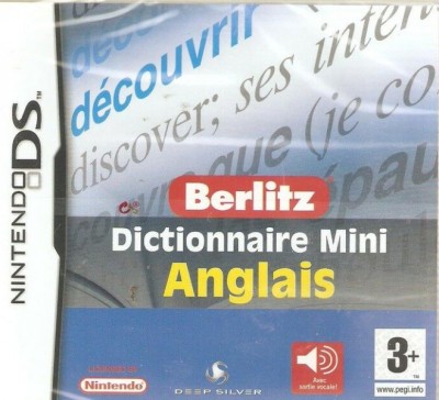 Berlitz : Dictionnaire Mini Anglais  - DS