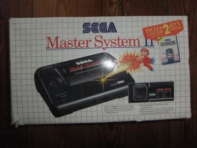 Console Master System II + Shinobi + Alex Kidd - Master System