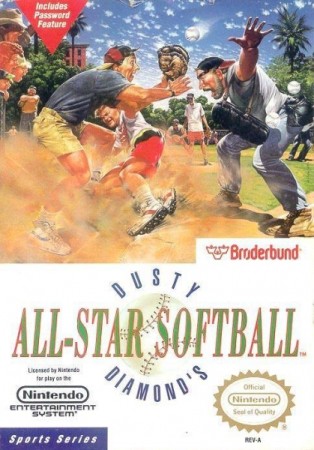Dusty diamond s all star softball (import USA) - NES