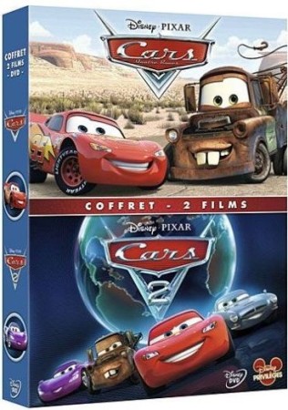Cars, Quatre Roues + Cars 2 - DVD
