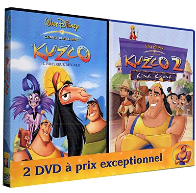 Kuzco 1 et 2 - DVD