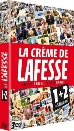 La crème de Lafesse : Lafesse gauche + Lafesse droite vol 1 et 2 - DVD