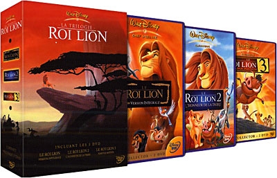 Le roi lion trilogie - DVD