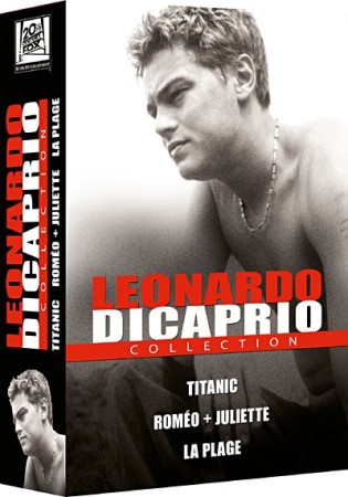 Coffret Leonardo Dicaprio : Romeo et Juliette, La plage, Titanic - DVD