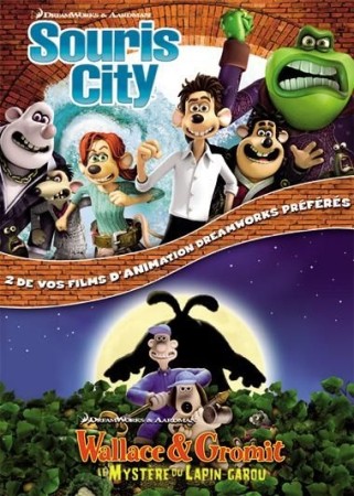 Wallace et gromit le mystère du lapin garou et Souris city - DVD