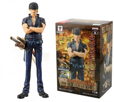 Figurine Roronoa Zoro - One Piece The Grandline Men DXF Film Gold Vol.3 - Figurine
