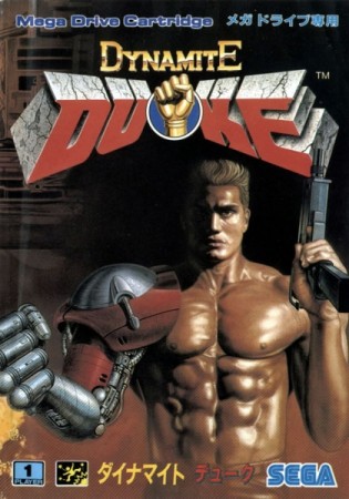 Dynamite Duke (import japonais) en boîte - Megadrive
