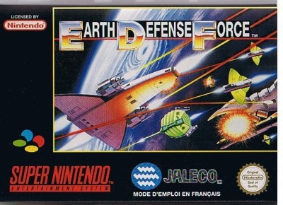 Earth Defense Force en boîte - Super Nintendo