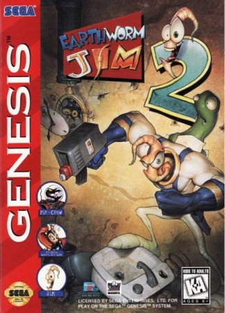 Earthworm Jim 2 (import USA) - Megadrive