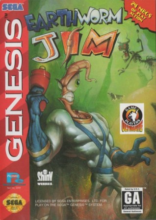 Earthworm Jim (Import USA) - Megadrive