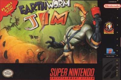 Earthworm Jim (import USA) - Super Nintendo