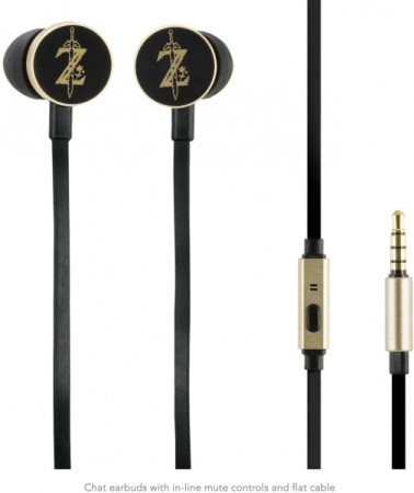 Écouteurs avec microphone Zelda  - Switch