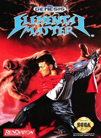 Elemental Master (import USA) - Megadrive