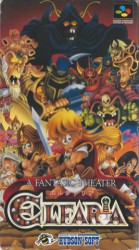 Elfaria (import japonais) en boîte avec Guide - Super Nintendo