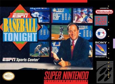 ESPN Baseball Tonight (import USA) en boîte - Super Nintendo
