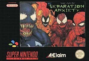 Venom et Spider-Man : Separation Anxiety en boite - Super Nintendo
