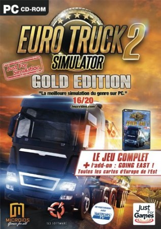 Euro truck simulator 2 Gold edition (just for gamers) - Jeux PC
