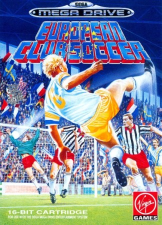 European Club Soccer en boîte - Megadrive