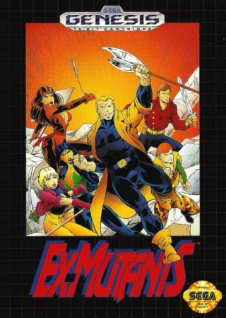 Ex-Mutants (import USA)  - Megadrive