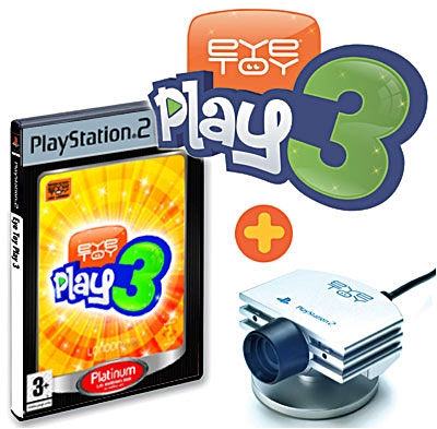 Eyetoy : Play 3 + Camera - Playstation 2