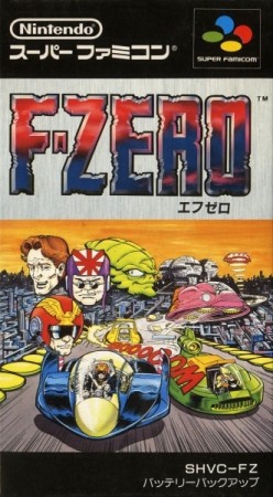 F Zero (import japonais) en boîte - Super Nintendo
