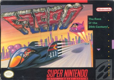 F-Zero (import USA) en boîte - Super Nintendo