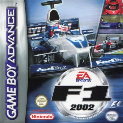 F1 2002 en boîte  - Game Boy Advance