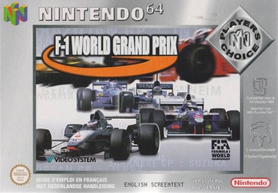 F-1 World Grand Prix - Players Choice en boîte  - Nintendo 64