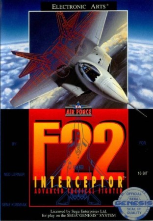 F-22 Interceptor (import USA) - Megadrive