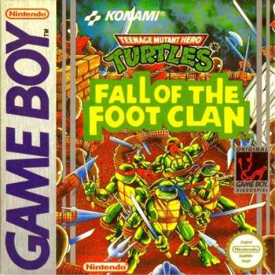 Teenage Mutant Ninja Turtles: Fall of the Foot Clan en boîte - Game Boy