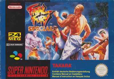 Fatal Fury Special en boîte  - Super Nintendo