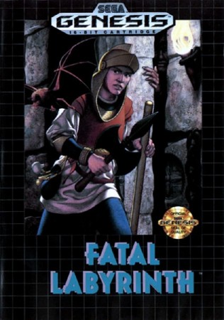 Fatal Labyrinth (import USA) en boîte - Megadrive