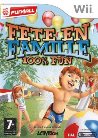 Fête en Famille 100% Fun - Wii