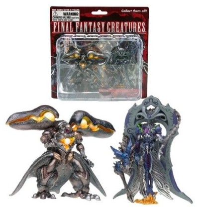 Figurines Weapon & Seymour Evolution - Final Fantasy: Creatures Diamond - Figurine