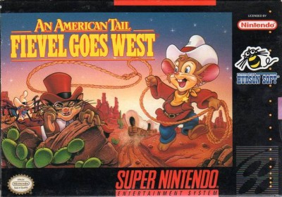 An American Tail: Fievel Goes West (import USA) en boîte  - Super Nintendo