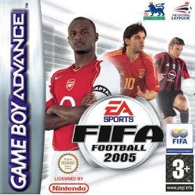 FIFA Football 2005 en boîte - Game Boy Advance