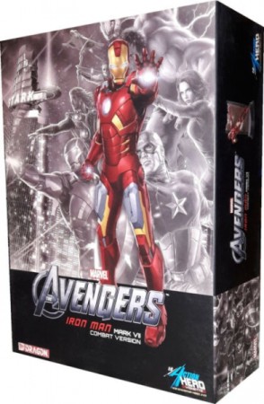 Figurine Iron Man Mark VII - Combat Version  - Figurine