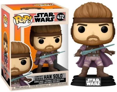 Pop Star Wars Concept Series Han Solo 472 - Figurine