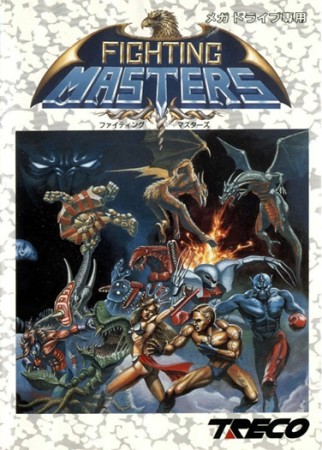 Fighting Masters (import japonais) en boîte - Megadrive