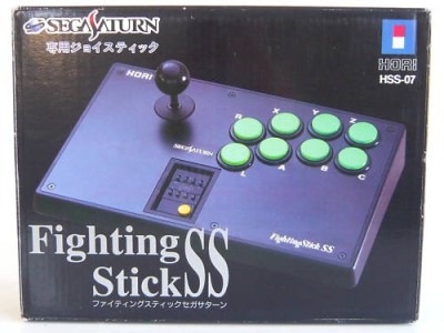 Stick Arcade Fighting Stick SS en boîte  - Saturn