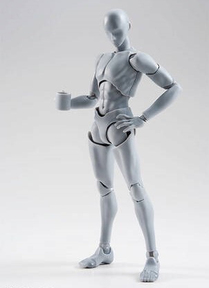 Figurine Body-Kun - S.H.Figuarts DX Set Gray Color - Figurine