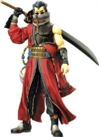Figurine Auron N°3 - Final Fantasy X Play Arts  - Figurine