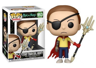 Figurine Pop Story Train Evil Morty Rick et Morty N° 953 - Figurine