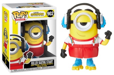 Figurine Pop Stuart en rollers Les Minions 2 Il était une fois Gru N° 902 - Figurine