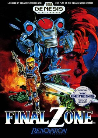 Final Zone (import USA) - Megadrive