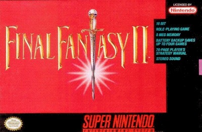 Final Fantasy II en boite (Import US) - Super Nintendo