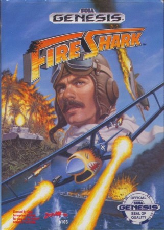 Fire Shark (import USA)  - Megadrive